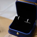  Hoa tai Bạc S925 Khoen đá min 