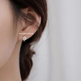  Hoa tai Bạc S925 Khoen daisy 