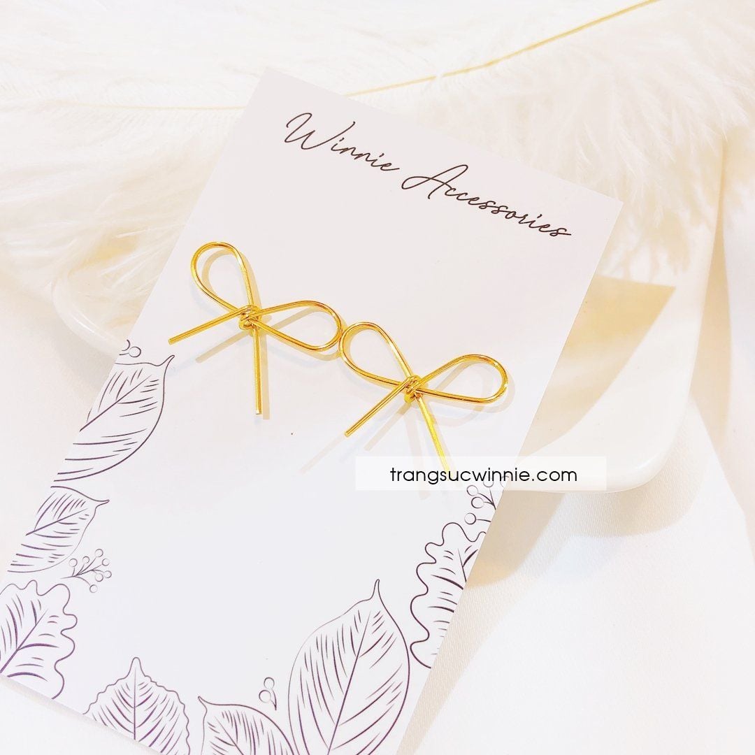  Hoa tai titan nơ VG 