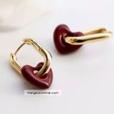  Hoa tai titan Red heart 