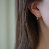  Hoa tai Bạc S925 Shiny Drop 