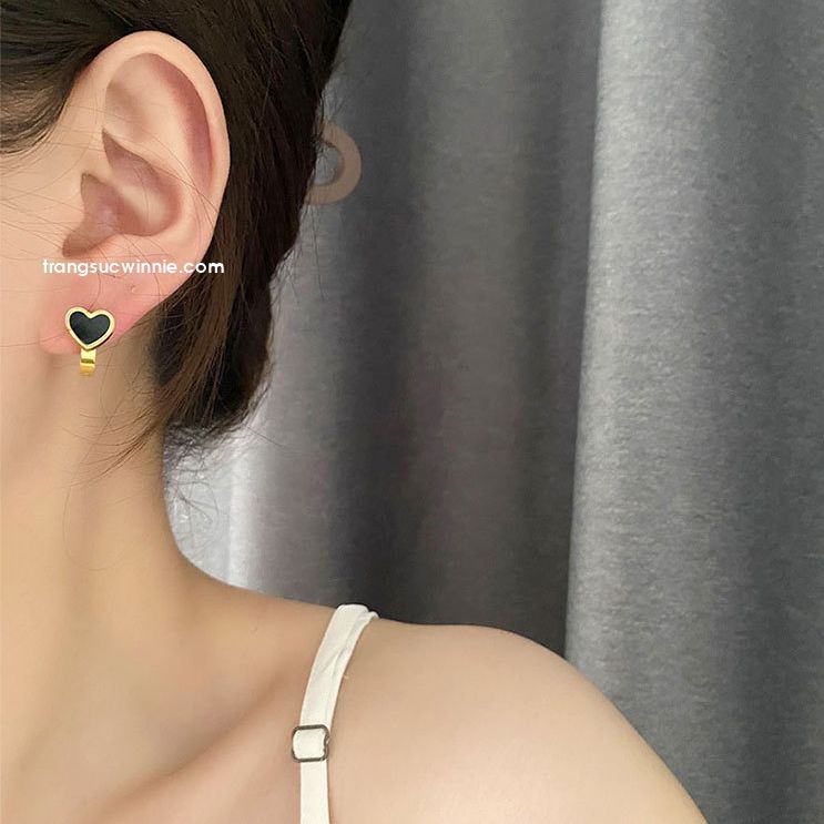  Hoa tai titan Tim khoen đen 