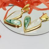  Hoa tai titan Tim xà cừ xanh 