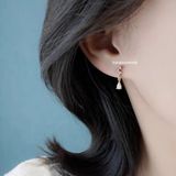  Hoa tai Bạc S925 Waterdrop 