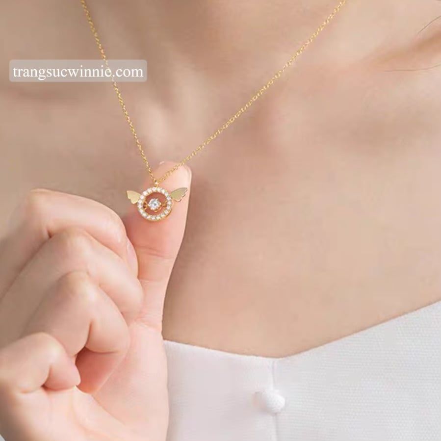  Dây chuyền titan Angel VG 