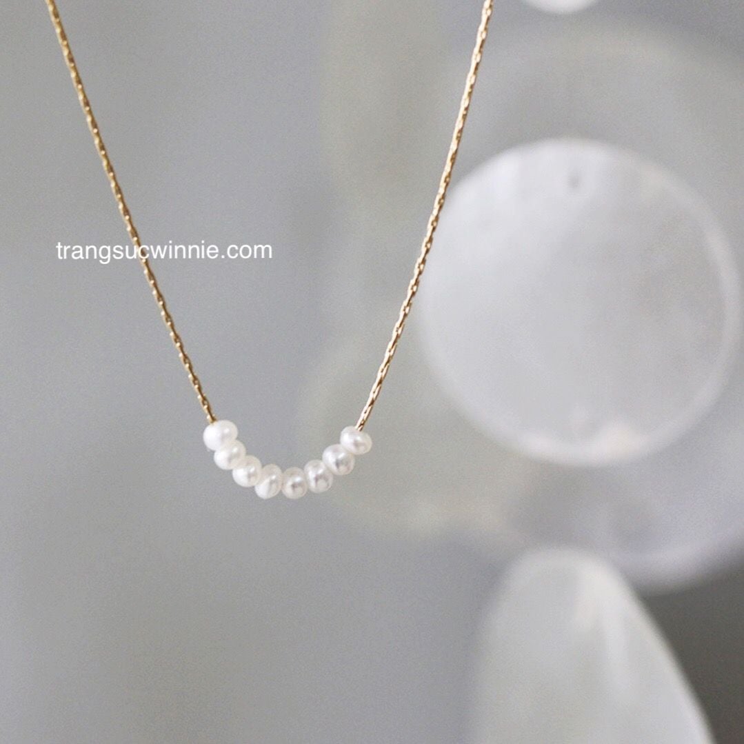  Dây chuyền Mini pearl VG 