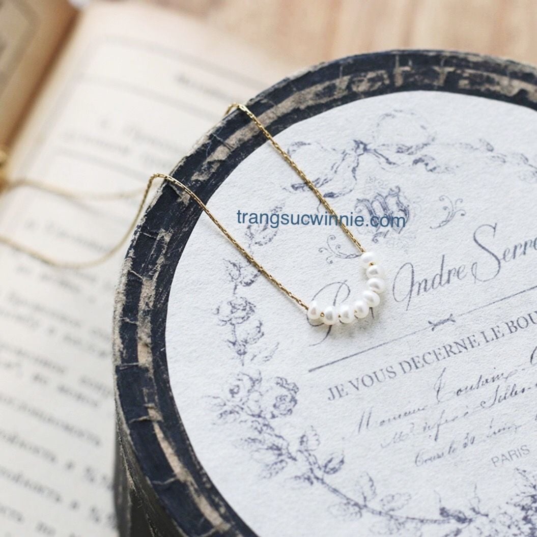  Dây chuyền Mini pearl VG 