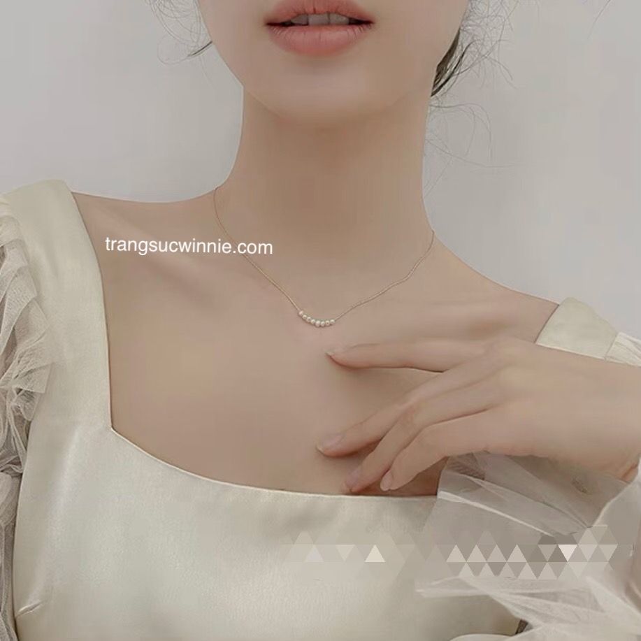  Dây chuyền Mini pearl VG 