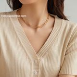  Dây chuyền titan Trilayer 