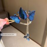  Kẹp ngang Bướm xanh 