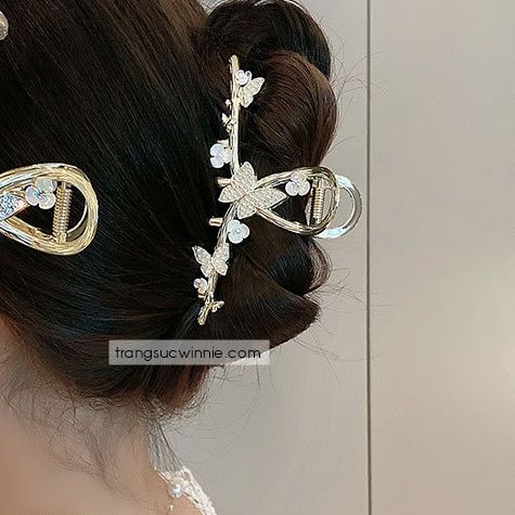  Kẹp tóc Bướm hoa 