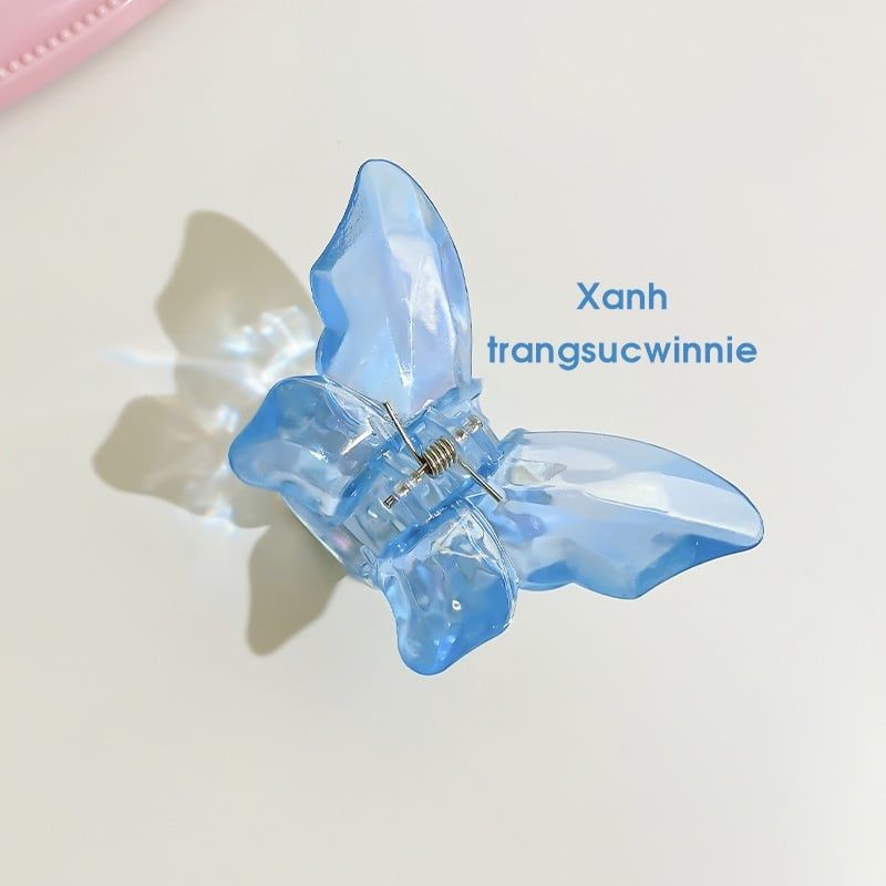  Kẹp tóc Bướm Crystal 