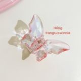  Kẹp tóc Bướm Crystal 