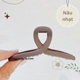  Kẹp tóc chéo nhám 11cm 