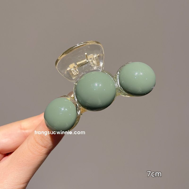  Kẹp tóc Đậu xanh (set 3 cái) 