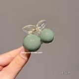  Kẹp tóc Đậu xanh (set 3 cái) 