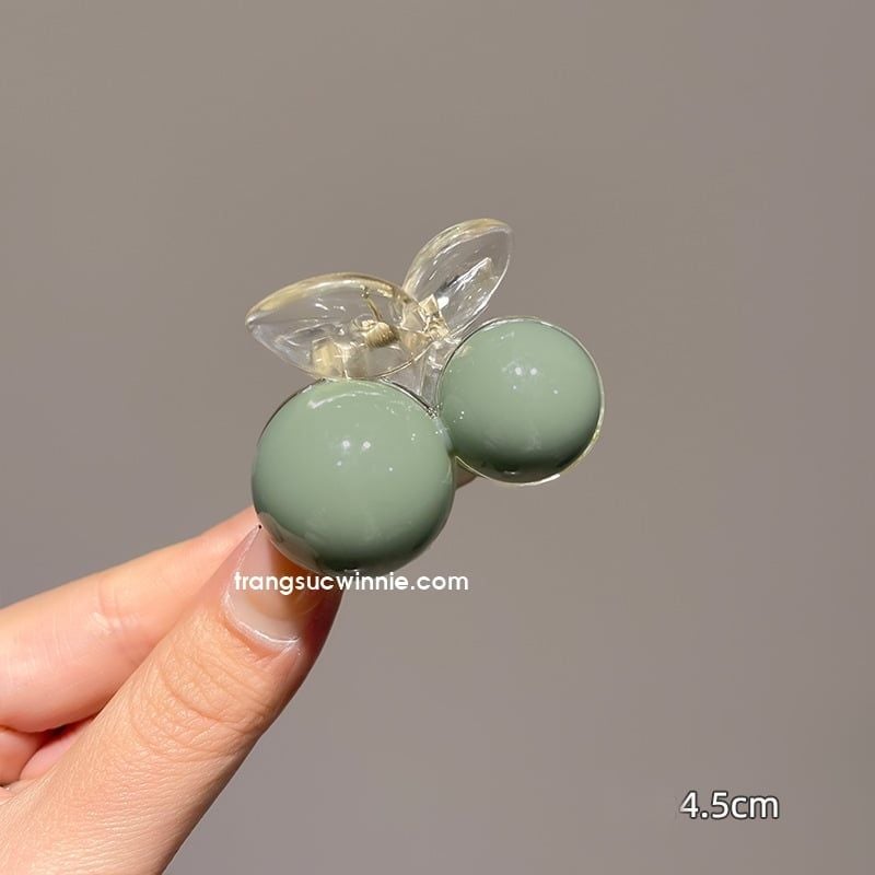  Kẹp tóc Đậu xanh (set 3 cái) 
