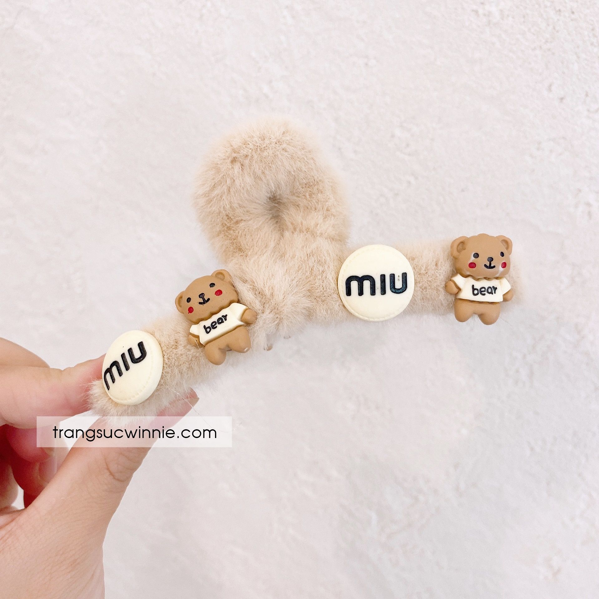  Kẹp tóc Gấu miu 