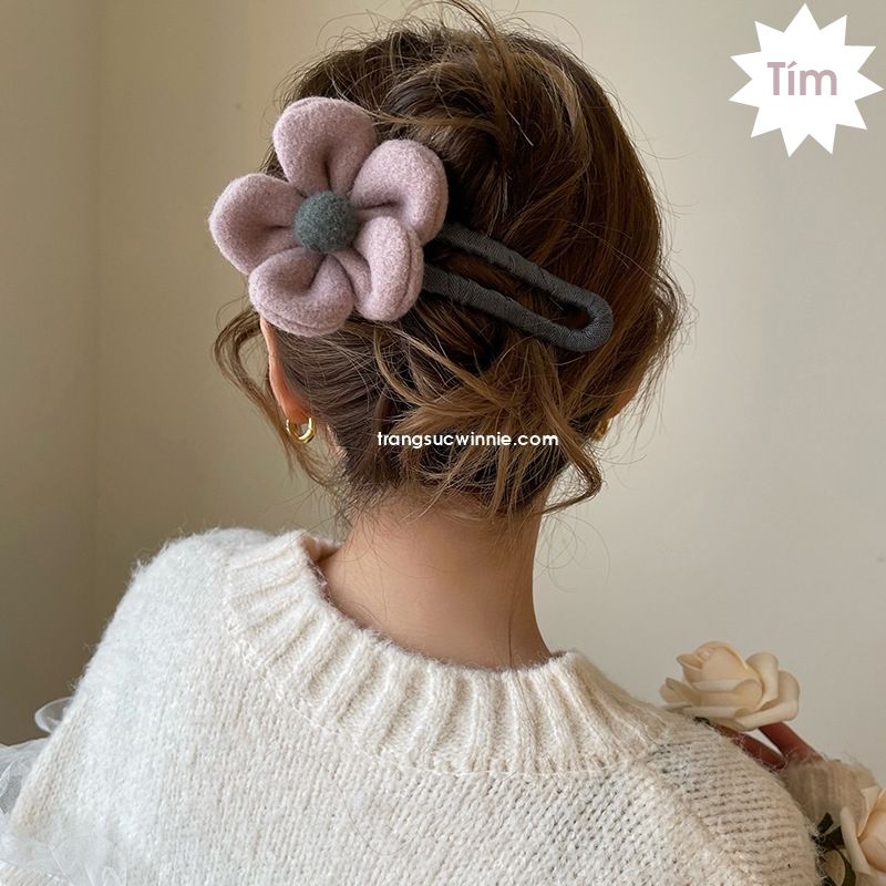  Kẹp ngang Hoa màu 