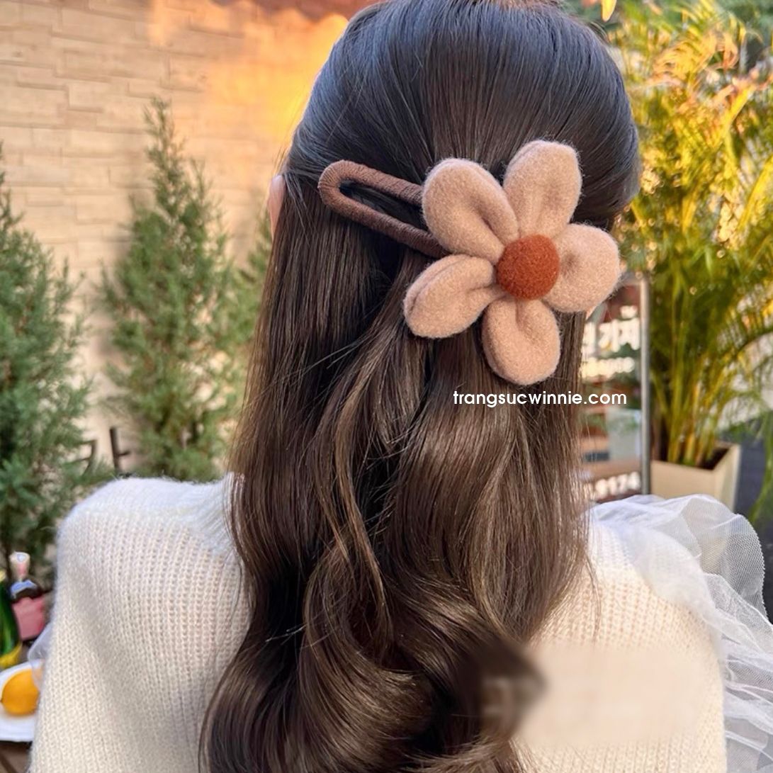  Kẹp ngang Hoa màu 