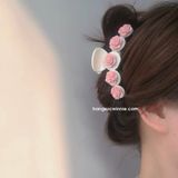  Kẹp tóc Hồng sữa 