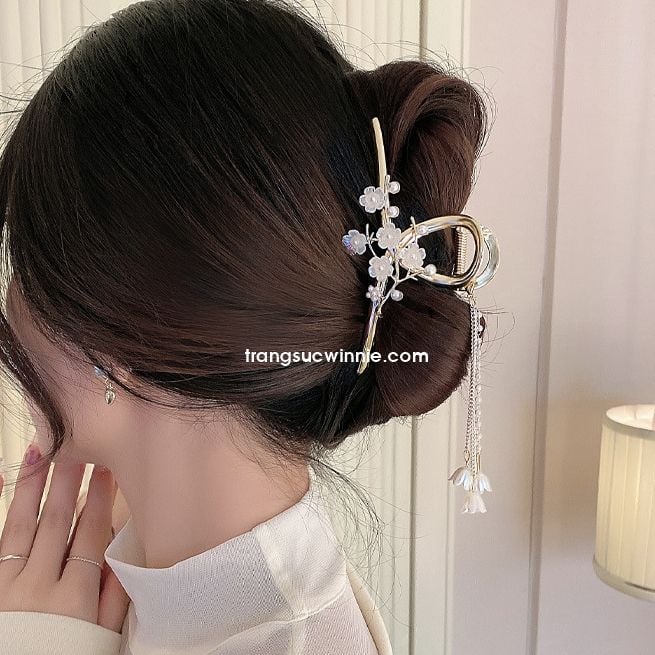  Kẹp tóc Mai linh lan 