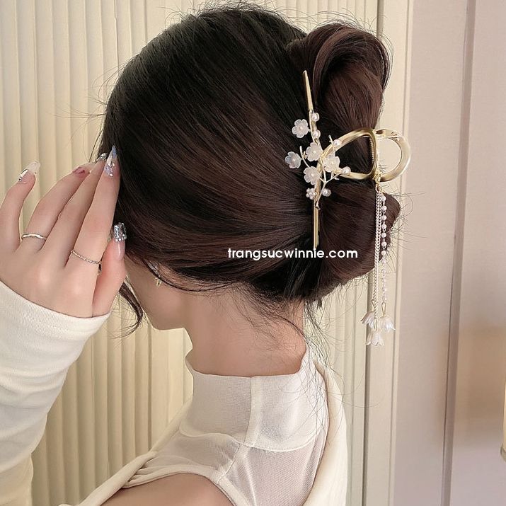  Kẹp tóc Mai linh lan 