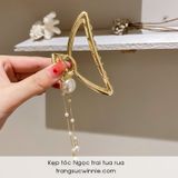  Kẹp tóc Ngọc trai tua rua 