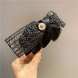  Kẹp tóc Nơ ren - đen 