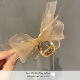  Kẹp tóc nơ Ruy băng 