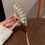  Kẹp tóc Quạt xanh 