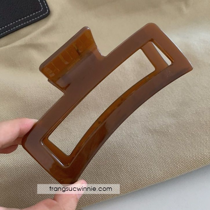  Kẹp tóc Jumbo 13cm Nâu 