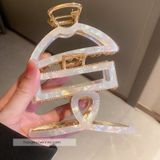  Kẹp tóc Xà cừ vuông 