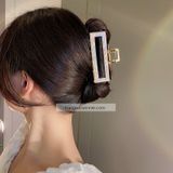  Kẹp tóc Xà cừ vuông 