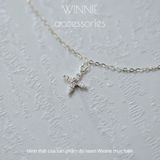  Lắc chân Bạc S925 Cross 