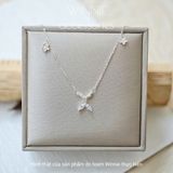  Lắc chân Bạc S925 Leaf Floral 