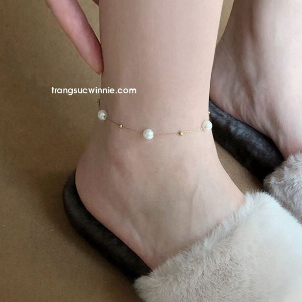  Lắc chân Bi pearl 
