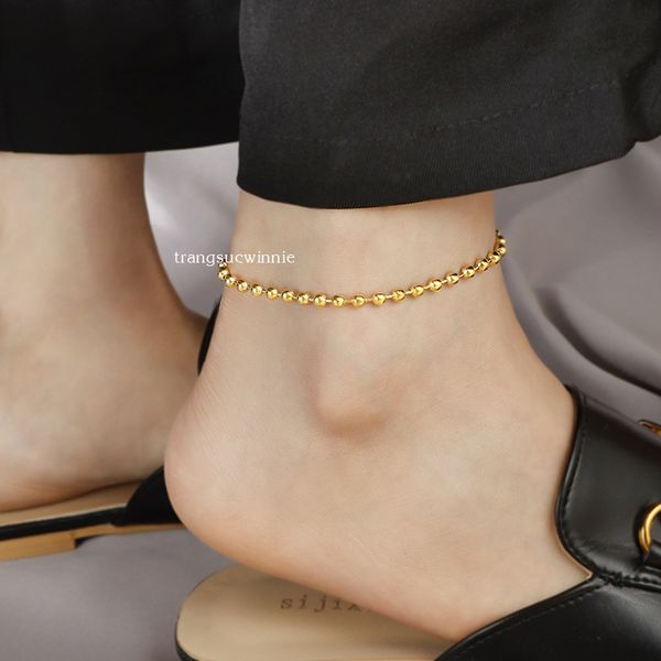  Lắc chân titan Bi trơn 