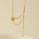  Lắc chân titan Bướm retro 