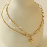  Lắc chân titan Chain bi 