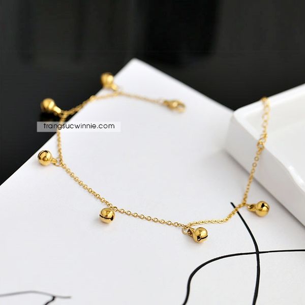  Lắc chân titan chuông VG 