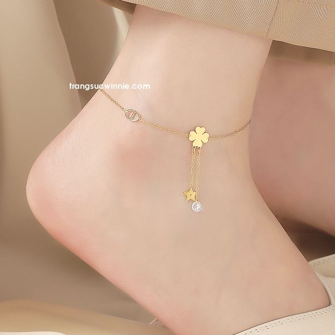  Lắc chân titan Clover star 