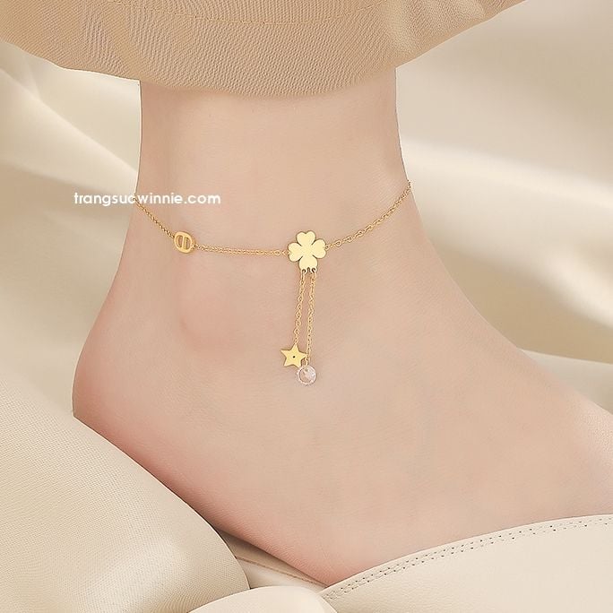  Lắc chân titan Clover star 