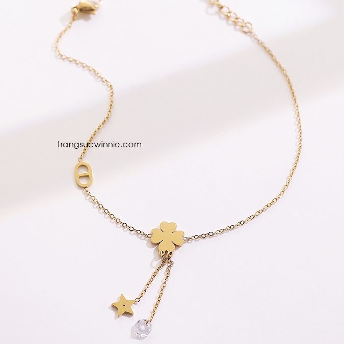  Lắc chân titan Clover star 