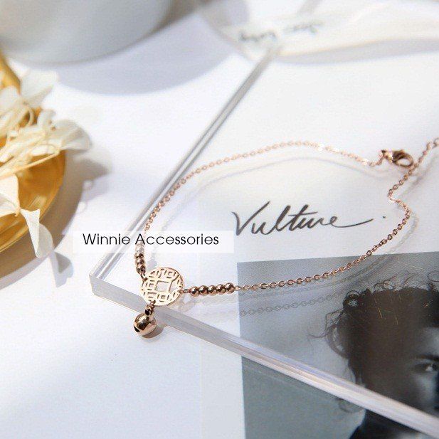  Lắc chân titan Đồng xu bi VH 