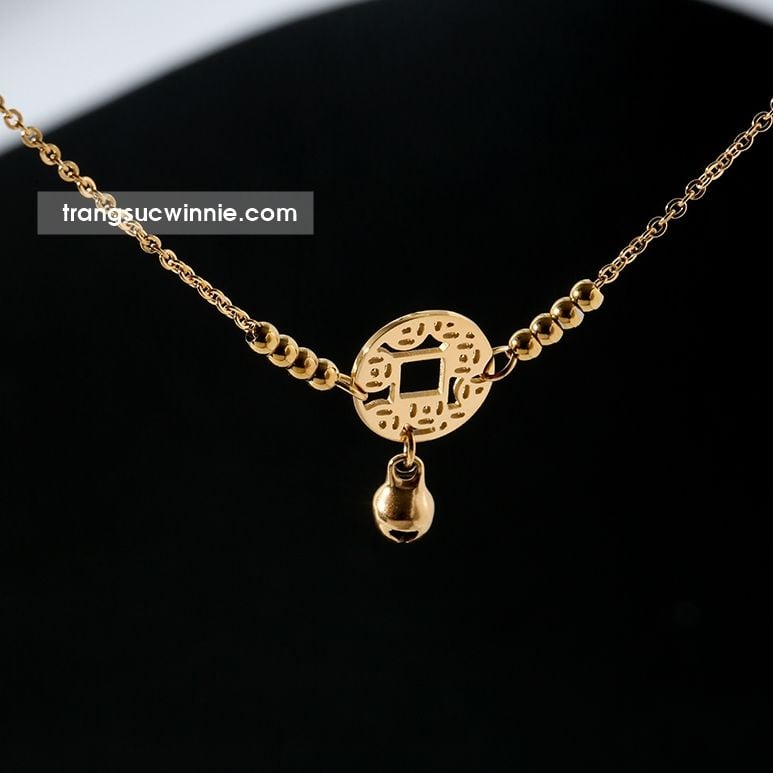  Lắc chân titan Đồng xu bi VG 