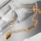  Lắc chân titan Gold 