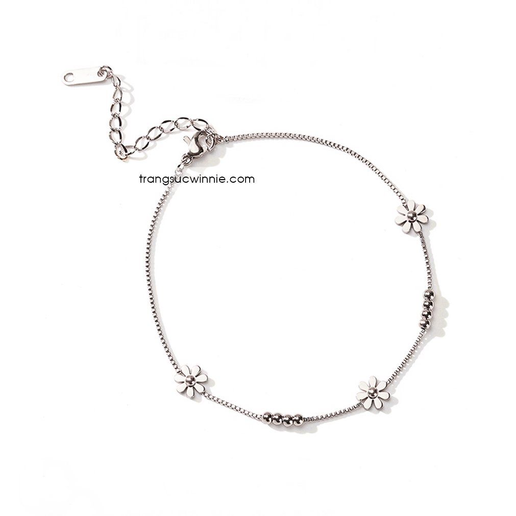  Lắc chân titan Hoa bi B 