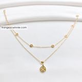 Lắc chân titan Kim tiền 