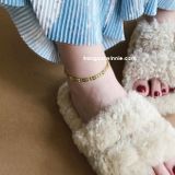  Lắc chân titan Lá xanh 